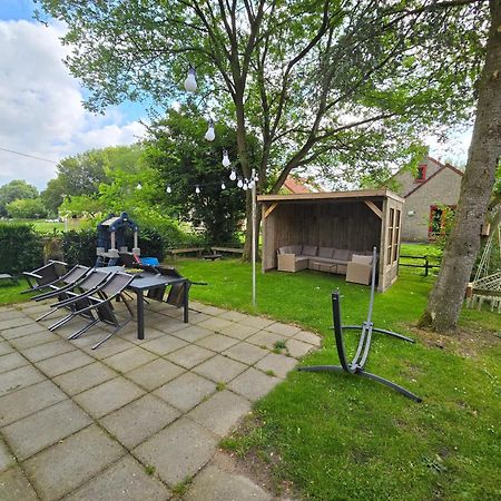 7 Person House With Swing, Firepit, Hammock, Garden, Swimming Lake, Child Friendly, In- And Outside Playground, And Great Coffee Ewijk Exterior foto